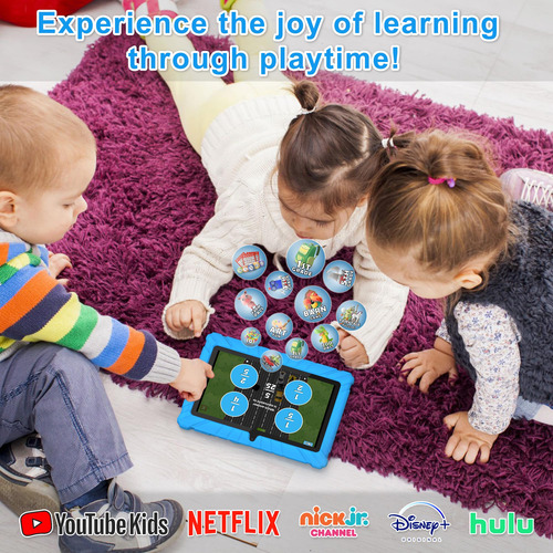 Tablet Contixo V8-2 Para Niños, 7 Pulgadas, Android 11, 32 G