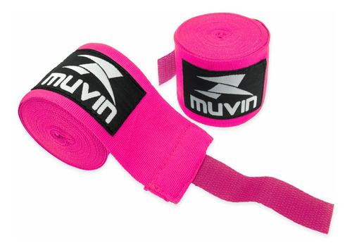 Bandagem Elástica Muvin 3 Metros - Luta Boxe Mma Muay Thai
