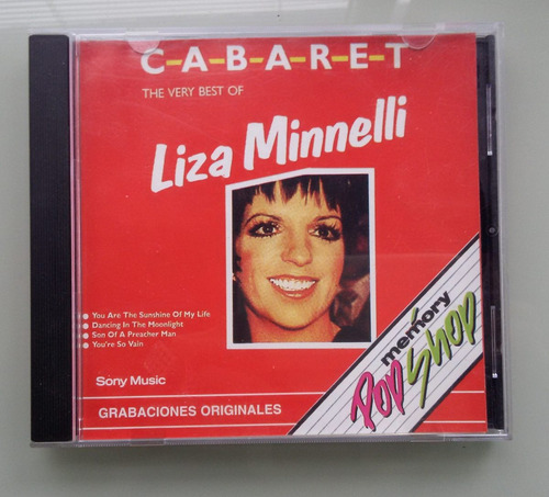 Cd Cabaret-liza Minnelli-memory Pop Shop-villa Crespo