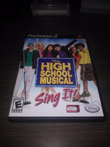 Disney High School Musical Sing It Ps2 (Usado)
