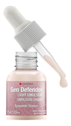 Hidratación Gen Defender Emulsión Liviana 25g Lidherma