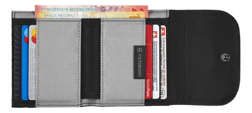 Carteira Envelope Wallet Preta Victorinox