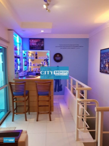 Imagem 9 de 15 de Cobertura Duplex Lindíssima Com Vista Incrível No Ipiranga De 130m² - Sp772