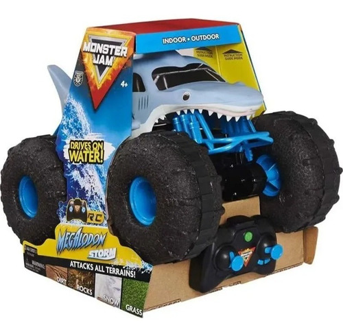 Monster Jam Megalodon Storm R/c Anfibio 66807 Srj