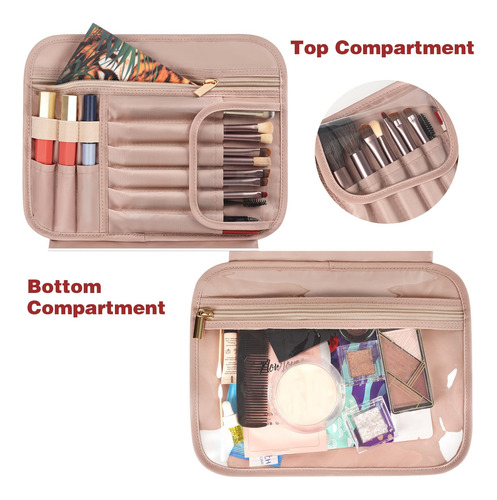 Cosmetiquera De Viaje, Bolsa De Maquillaje Con Gran