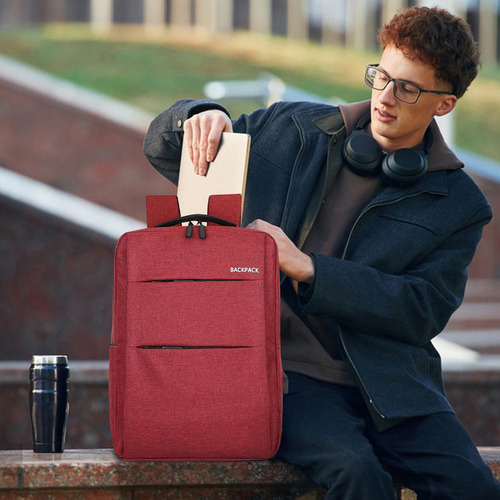 Mochila De Viaje Para Portátil Con Puerto De Carga Usb Busin