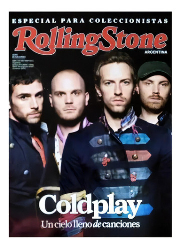 Revista Bookazine Coldplay Especial Rolling Stone Coleccioni