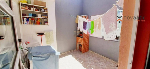 Sobrado Com 2 Dormitórios À Venda, 100 M² Por R$ 360.000 - Jardim Irene - Santo André/sp - So0924