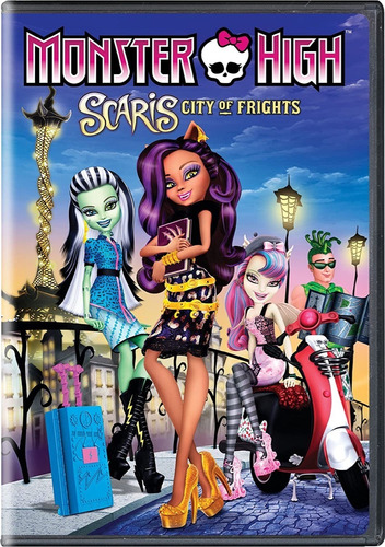 Dvd Monster High Scaris City Of Frights