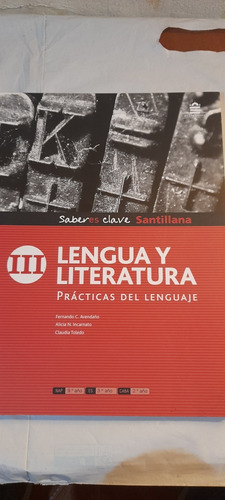 Lengua Y Literatura 3 Saber Es Clave Santillana Usado Cd 005