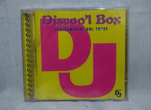 Cd Discoo'l Box Instrumental Vol Three 