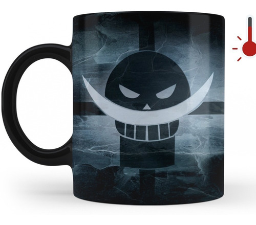 Taza Mágica One Piece Barba Blanca Shirohige