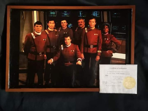 Foto Autografiada Star Trek