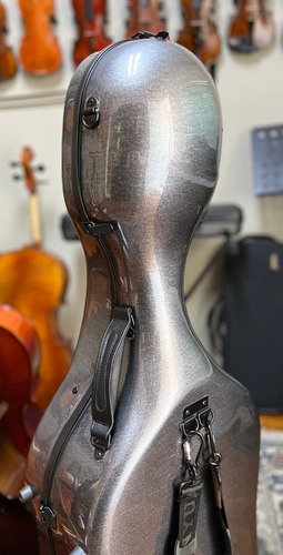 Case Carbon Pro+ Super Leve Resistente Para Violoncelo Cello