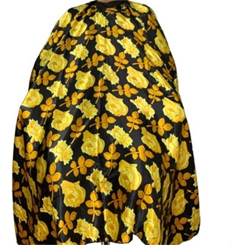 Capa De Corte Cetim Flores Amarelas Cod 689