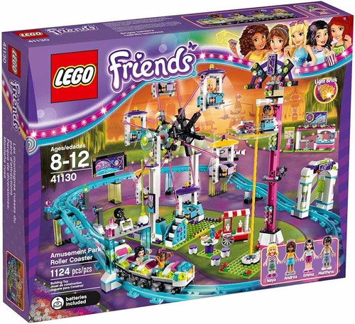 Lego Friends Amusement Park Roller Coaster 41130