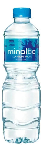 Água Mineral Natural sem Gás Minalba Garrafa 510ml