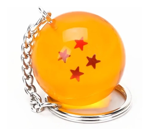 Dragon Ball Llavero Esfera 4 Estrellas Anime Cosplay