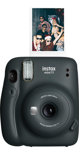 Camara Instantanea Fujifilm Instax Mini 11, Gris Carbon.