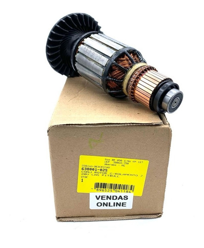 Induzido Rotor 220v Esmerilhadeira Dewalt Dwe 490 491 Tip 10