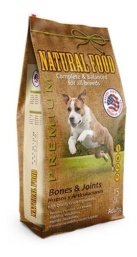 Natural Food Comida Adulto Bone 15 Kg Premiun  / Catdogshop