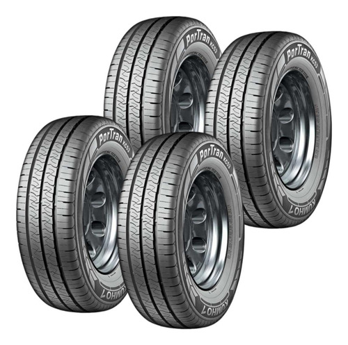 Paq X4 Llantas 195r15c Kumho Portran Kc53 106/104r