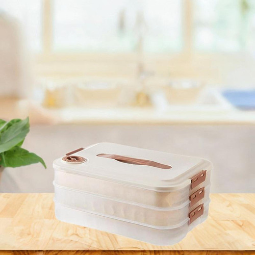Contenedor De Almacenamiento De Alimentos, Caja Tres Capas