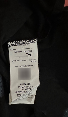 Playera Puma Correr Talla Xch Original (Usado)