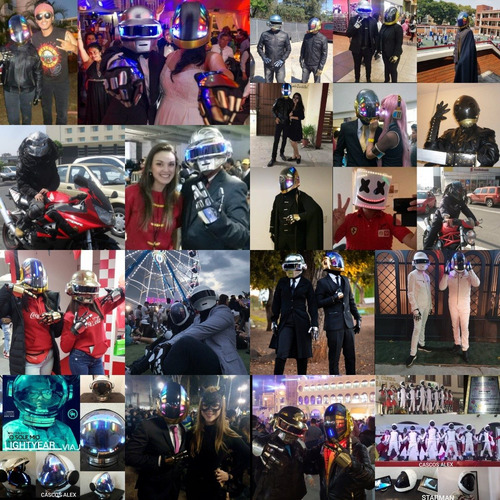 Casco Daft Punk, Halo, Astronauta, Personalizados, Dj Y Mas