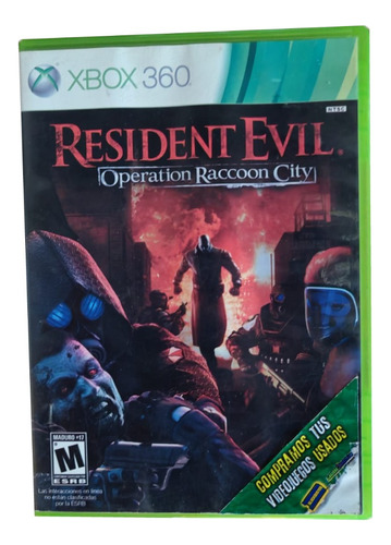 Resident Evil Operation Racoon City Xbox 360 (Reacondicionado)