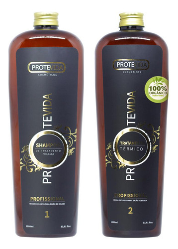 Protevida Progressiva - Alisa Cabelo Crespo - 1000ml