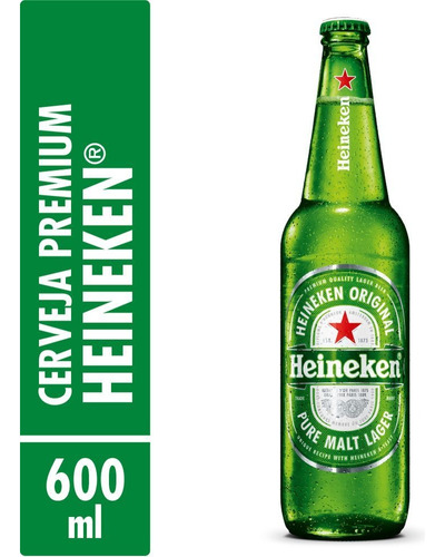 Cerveja Heineken Garrafa 600ml