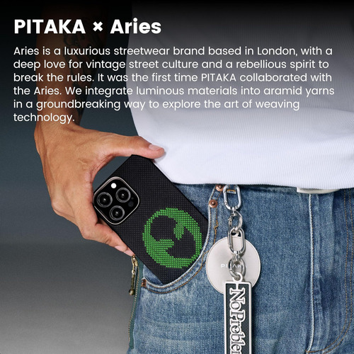 Pitaka Para iPhone 16 Pro Max Case Compatível Com Magsafe, F