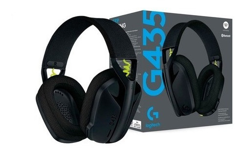 Auriculares Gamer Logitech G Series G435 Inalámbricos Negro