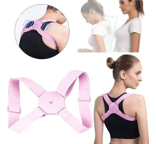 Corrector Posturar Inteligente Faja Con Sensor Vibracion Usb