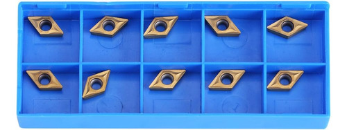 Puntas De Carburo Cnc, 10 Piezas De Insertos De Cuchill...