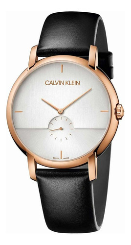 Reloj Calvin Klein Established K9h2x6c6 Suizo En Stock  