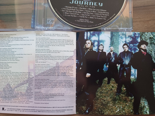 Cd Journey - Trial By Fire (1996/2006) 1 Bônus Steve Perry (Usado)