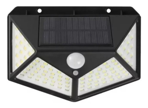 Focos Exteriores 100 Led Solar X5 + 1 Gratis Luz Fija Sensor