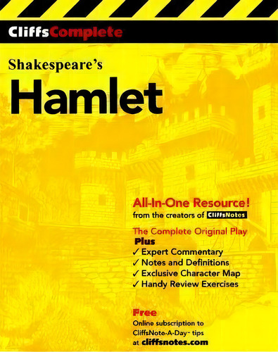 Cliffscomplete Shakespeare's Hamlet, De William Shakespeare. Editorial Houghton Mifflin Harcourt Publishing Company, Tapa Blanda En Inglés