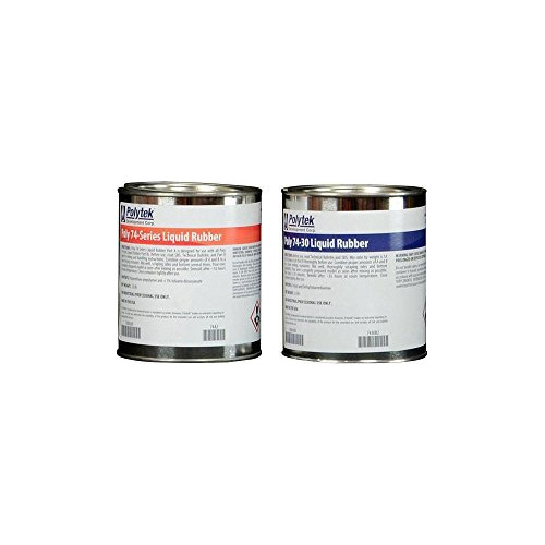 Polytek 74  30 Liquido Goma Poliuretano 4lb Kit