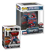 Comprar Funko Pop Capitan America 752 + Capitan America 817 Outlet