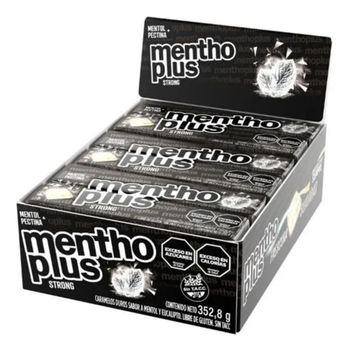 Pastillas Menthoplus Strong X12u - Tuttomax