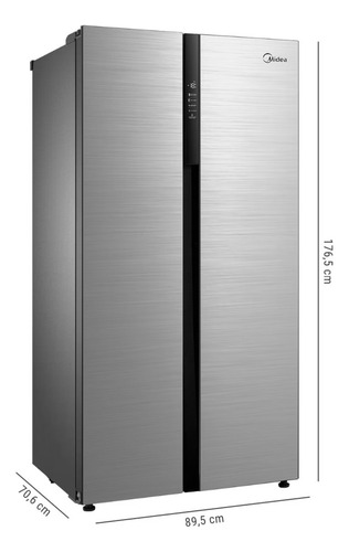 Refrigerador Side By Side Midea 527 Lt Mdrs710fge50