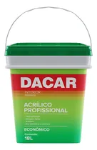 Comprar Pintura Acrílico Profesional Dacar Paredes&techos 18l