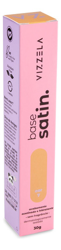 Base Líquida Satin 30g Cor 07 Vizzela