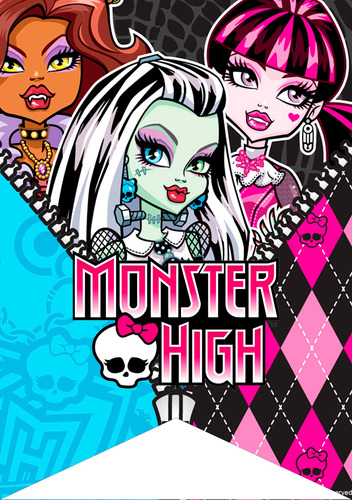 Banderin Imprimible Monster High