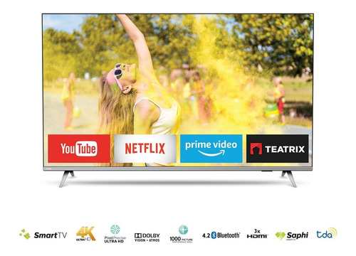 Philips Smart Tv Led 4k Uhd 55pud6654/77