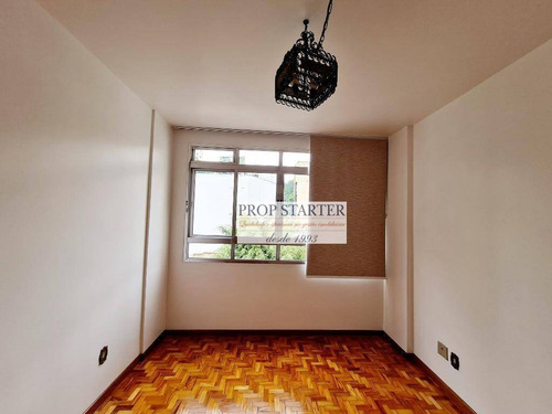 Imagem 2 de 11 de Apartamento Com 1 Dormitório Para Alugar, 30 M² Por R$ 1.350/mês - Vila Buarque - Prop Starter Adm. Imóveis - Ap0844