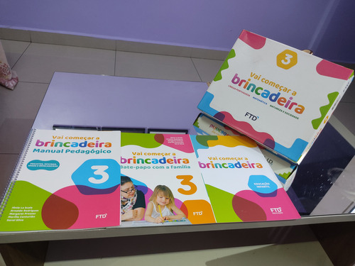 Livro Vai Começar A Brincadeira 3 Kit Completo Do Professor (Usado)